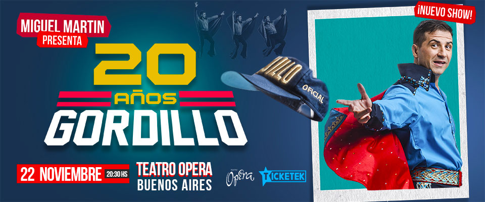 Teatro Opera Orbis Seguros | 20 Años Gordillo ?>